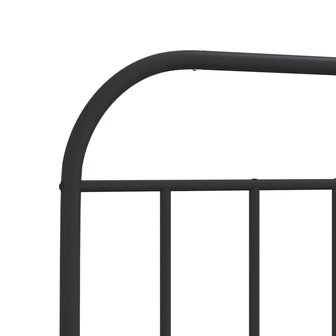 Hoofdbord metaal zwart 75 cm 6