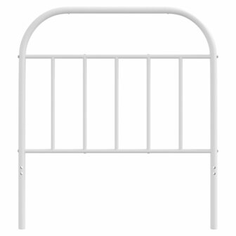Hoofdbord metaal wit 80 cm 4