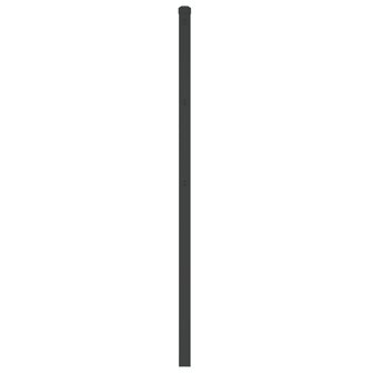 Hoofdbord 80 cm metaal zwart 4