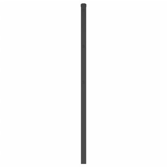 Hoofdbord 120 cm metaal zwart 4