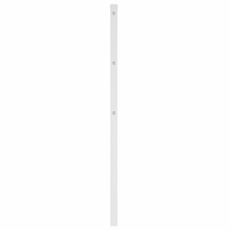 Hoofdbord 75 cm metaal wit 4