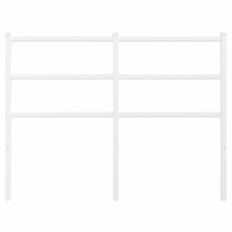 Hoofdbord 120 cm metaal wit 3