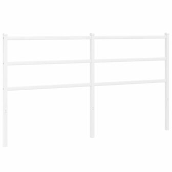 Hoofdbord 150 cm metaal wit 2