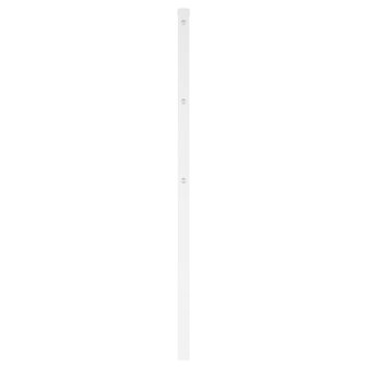 Hoofdbord 150 cm metaal wit 4