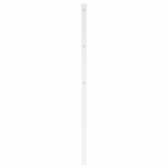 Hoofdbord 160 cm metaal wit 4