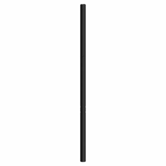 Hoofdbord 120 cm metaal zwart 4