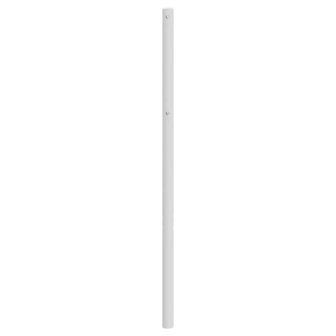 Hoofdbord 180 cm metaal wit 5