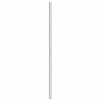 Hoofdbord 180 cm metaal wit 5
