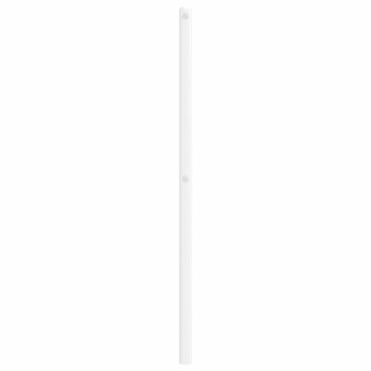 Hoofdbord 75 cm metaal wit 5
