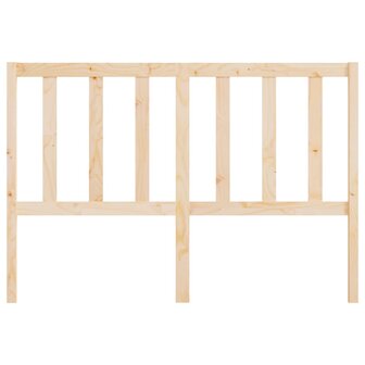 Hoofdbord 126x4x100 cm massief grenenhout 4