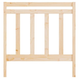 Hoofdbord 96x4x100 cm massief grenenhout 4
