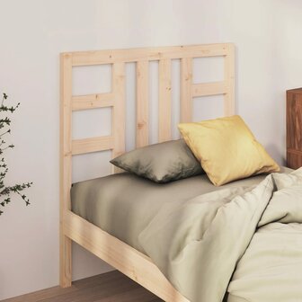 Hoofdbord 96x4x100 cm massief grenenhout 1