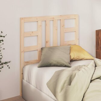Hoofdbord 96x4x100 cm massief grenenhout 3
