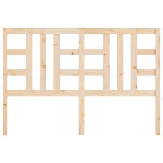 Hoofdbord 126x4x100 cm massief grenenhout 4