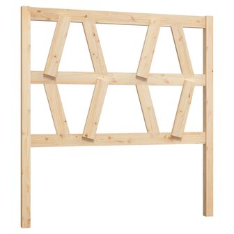 Hoofdbord 96x4x100 cm massief grenenhout 2
