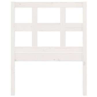 Hoofdbord 95,5x4x100 cm massief grenenhout wit 4