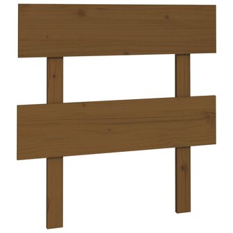 Hoofdbord 93,5x3x81 cm massief grenenhout honingbruin 2
