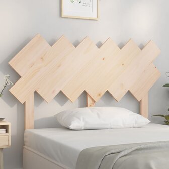 Hoofdbord 122,5x3x80,5 cm massief grenenhout 1