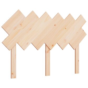 Hoofdbord 122,5x3x80,5 cm massief grenenhout 2