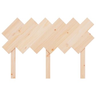 Hoofdbord 122,5x3x80,5 cm massief grenenhout 4