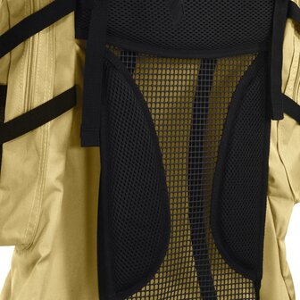 Wandelrugzak 80 L oxford stof kakikleurig 4