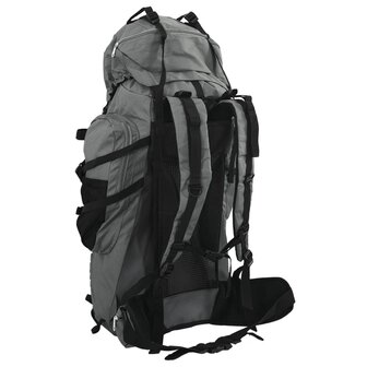 Wandelrugzak 100 L oxford stof grijs 3