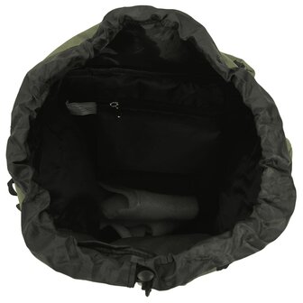 Wandelrugzak 100 L oxford stof legergroen 7