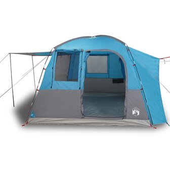 Autotent 4-persoons waterdicht blauw 2