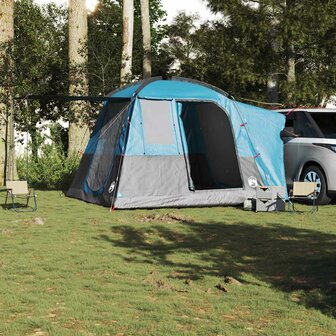 Autotent 4-persoons waterdicht blauw 3