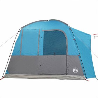Autotent 4-persoons waterdicht blauw 7