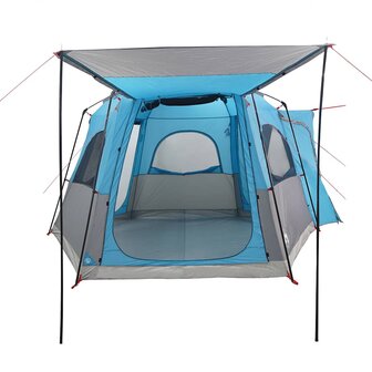 Autotent 4-persoons waterdicht blauw 6