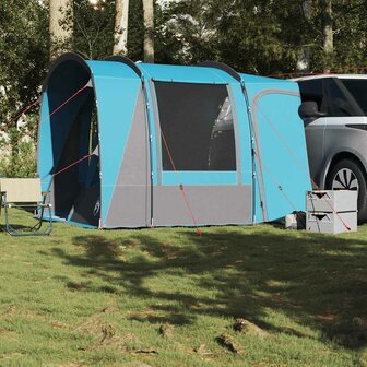 Autotent 4-persoons waterdicht blauw 3