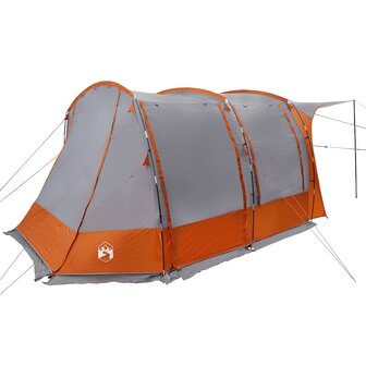 Autotent waterdicht grijs en oranje 9