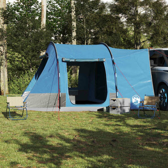 Autotent 2-persoons waterdicht blauw 4
