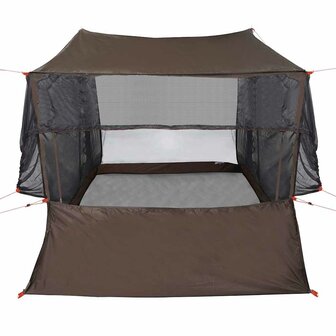 Autotent 2-persoons waterdicht bruin 8