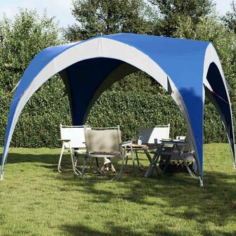 Partytent waterdicht blauw 1