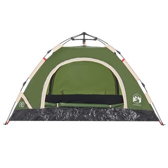 Tent 2-persoons snelontgrendeling groen 6
