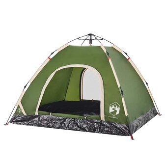 Tent 3-persoons snelontgrendeling groen 5