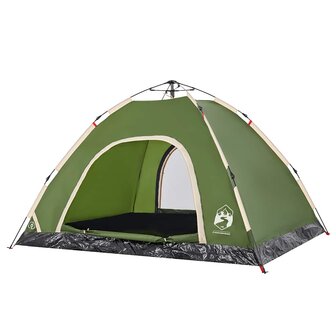 Tent 4-persoons snelontgrendeling groen 5