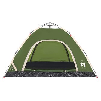 Tent 4-persoons snelontgrendeling groen 6