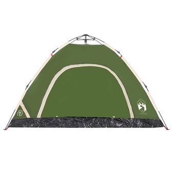 Tent 4-persoons snelontgrendeling groen 7