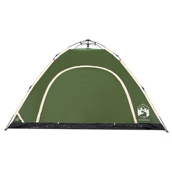 Tent 5-persoons snelontgrendeling groen 6