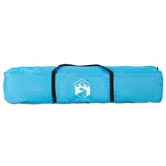Kampeertent 4-persoons snelontgrendeling blauw 9