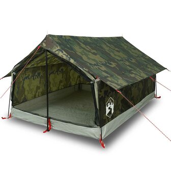 Tent 2-persoons waterdicht camouflage 2
