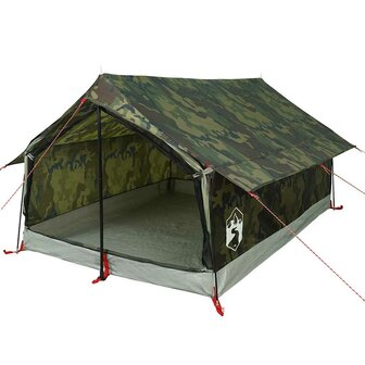 Tent 2-persoons waterdicht camouflage 4
