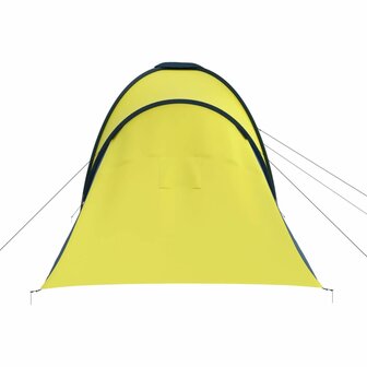 Tent 6-persoons blauw en geel 5