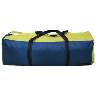 Tent 6-persoons blauw en geel 9