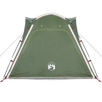 Tent 4-persoons waterdicht snelontgrendeling groen 7
