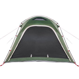 Tent 4-persoons waterdicht snelontgrendeling groen 9