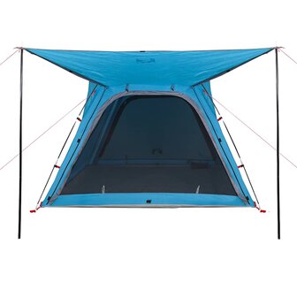 Tent 4-persoons waterdicht snelontgrendeling blauw 8